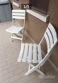 SEDIE PIEGHEVOLI IN PLASTICA