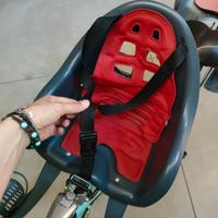 seggiolino anteriore bicicletta