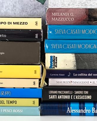 16 libri di autori italiani edizioni Mondolibri