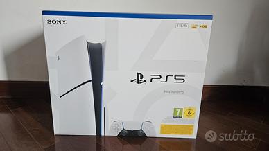 PlayStation 5 Slim 1TB con Lettore Disco