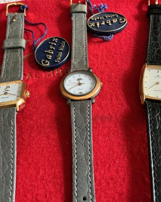 Orologi Gabrix al quarzo anni 80