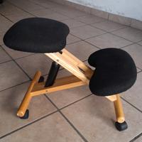2 sgabelli ergonomici 