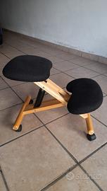 2 sgabelli ergonomici 