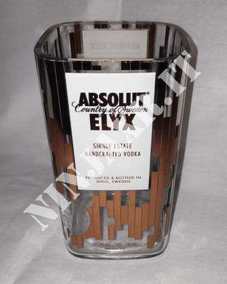 Vaso Porta Oggetti Bottiglia Vodka Absolut ELYX