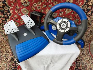 Volante + Pedali PS2