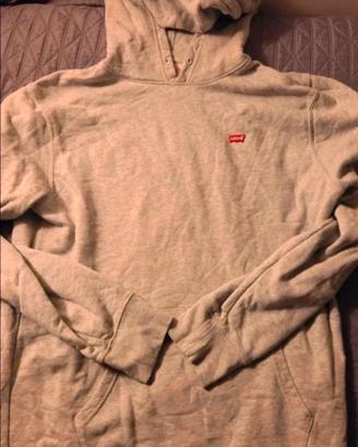 felpa Levi’s originale, colore grigio