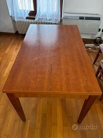 Tavolo in ciliegio allungabile 140 cm