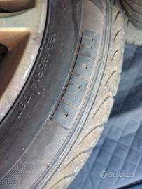gomme e cerchi in lega Fiat panda