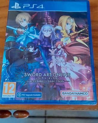 Sword art online last recollection ps4  nuovo