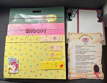 Mega lotto cartoleria vintage anni '80/'90 - Snoop
