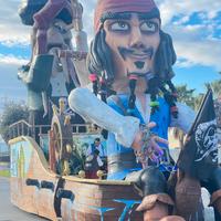 Carro carnevale. Pirata dei caraibi