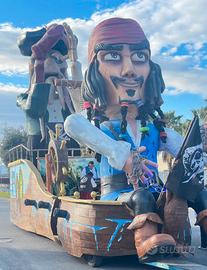 Carro carnevale. Pirata dei caraibi