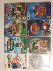 Collezione Giochi PC serie WORMS