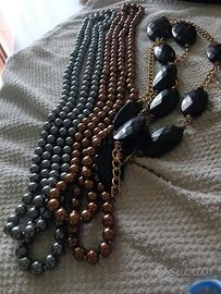  bracciali anelli bigiotteria 