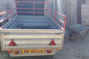 Rimorchio per Auto con Sponde
