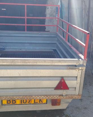 Rimorchio per Auto con Sponde