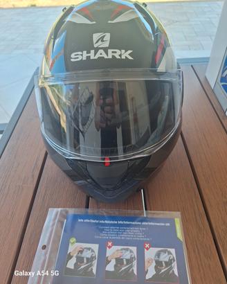 casco moto modulare Shark Evo Es Yari