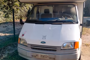 camper  mansardato  Ford transit