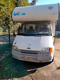 camper  mansardato  Ford transit