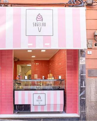 Attività di gelateria in centro a Cagliari