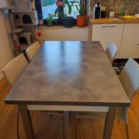 tavolo scavolini e 4 sedie