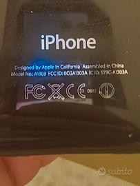 iPhone 3GS (2009) Nero - DA TESTARE