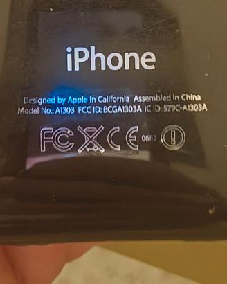 iPhone 3GS (2009) Nero - DA TESTARE