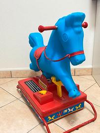 Cavallo Elettrico Vintage Anni 80Peg Perego Rocky