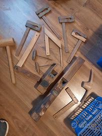 Attrezzi per legno vintage