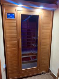Sauna con Lampade infrarossi 2 posti