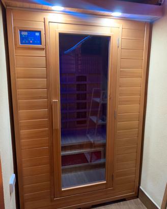 Sauna con Lampade infrarossi 2 posti