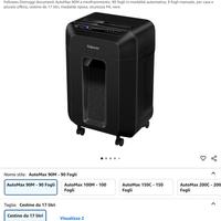 Fellowes Distruggi documenti AutoMax 90M