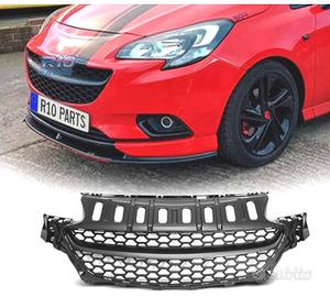 GRIGLIA PER OPEL CORSA E 14-19 LOOK OPC NERO OPACO