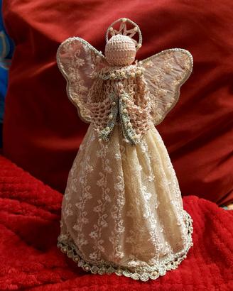 Angelo in organza e cordoncino