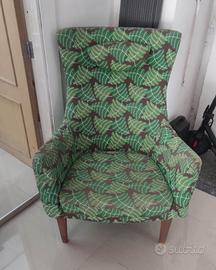 IKEA STOCKHOLM Poltrona Vintage Fantasia Foglie