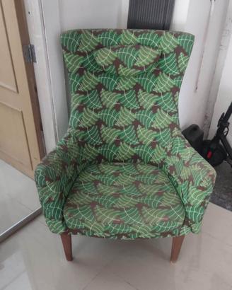 IKEA STOCKHOLM Poltrona Vintage Fantasia Foglie