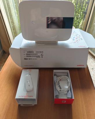 Vodafone Station 2 modem adsl 2+ schermo a colori 