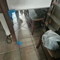 specchio con luce led