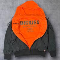 Giubbotto Dickies reversibile nero/arancio M