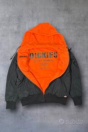 Giubbotto Dickies reversibile nero/arancio M