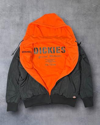 Giubbotto Dickies reversibile nero/arancio M