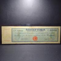 5.000 lire (TESTINA) IN RARITÀ ( R2) TITOLO PROVV