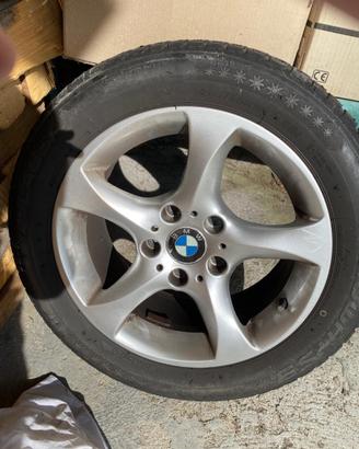 4 gomme invernali più cerchi bmw 205-55-R16