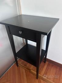 COPPIA COMODINI Hemnes Ikea neri