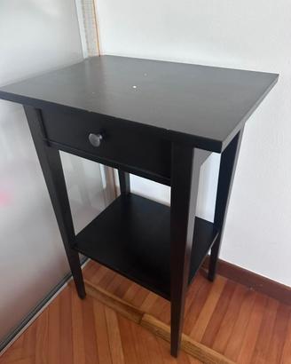 COPPIA COMODINI Hemnes Ikea neri