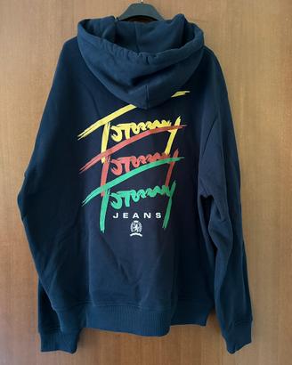 Felpa Tommy Hilfiger Uomo Blu Taglia M