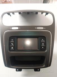 pannello centrale più autoradio fiat Freemont 