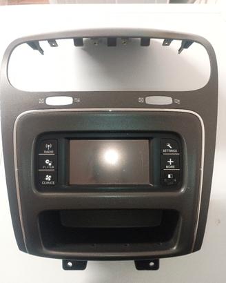 pannello centrale più autoradio fiat Freemont 