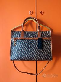 Shopper in pelle Versace