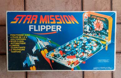 Star Mission Flipper space robot video giochi 80 